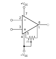 Example connection of null terminals OCNullTrimExamplen15.gif